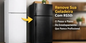 Dois refrigeradores lado a lado, alterando do branco para preto, 2026
